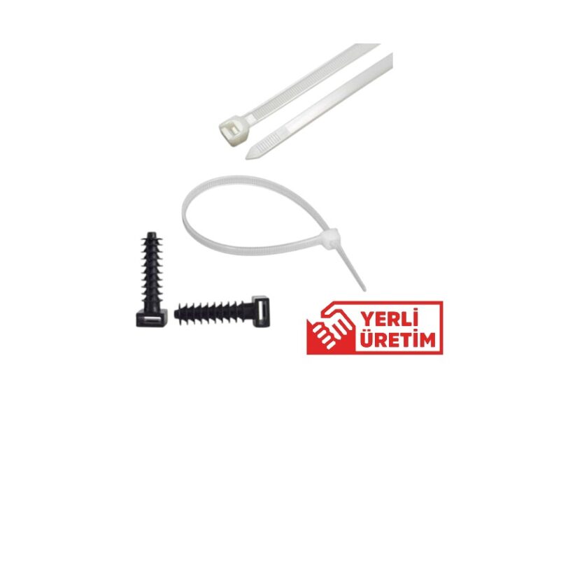 Dübelli Kablo Bağı Cırt 30 CM 50'Lİ