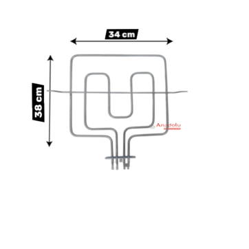 Fırıın Rezistansı 1100w+1200w 220v 6.5 Krom